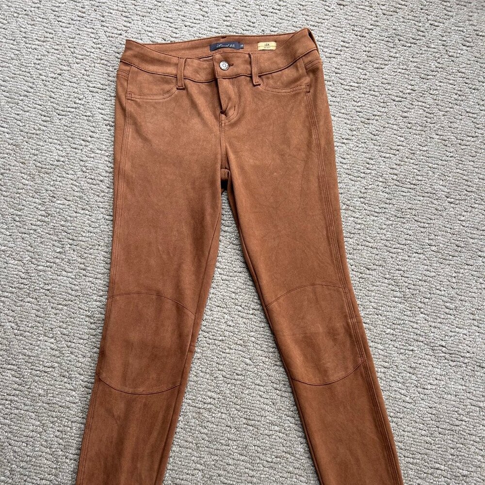 Sexy Faux Suede Skinny Pants